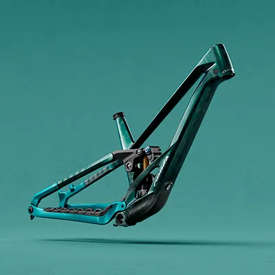 Escape Green Carbon View - Metallic Jade Green