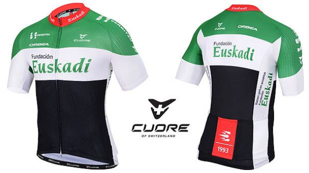 Cuore presenta nuevo maillot de la Euskadi — Orbea