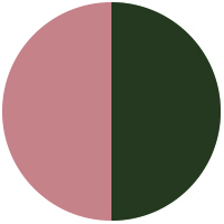 Terracotta Red (Matt) - Green (Gloss)