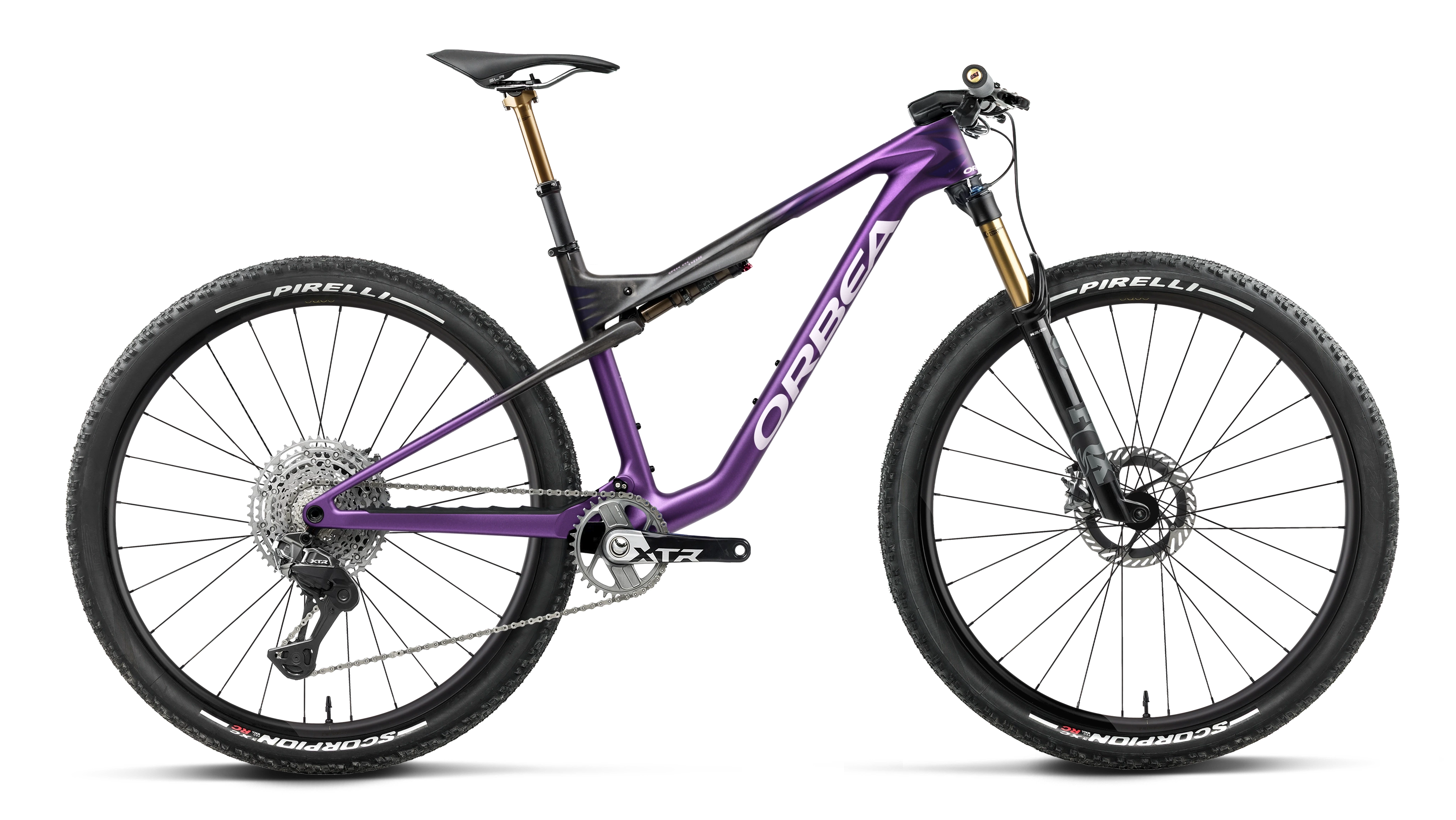 Oiz M-TEAM FACTORY – Royal Plum - Diamond Black Carbon View (Matt)