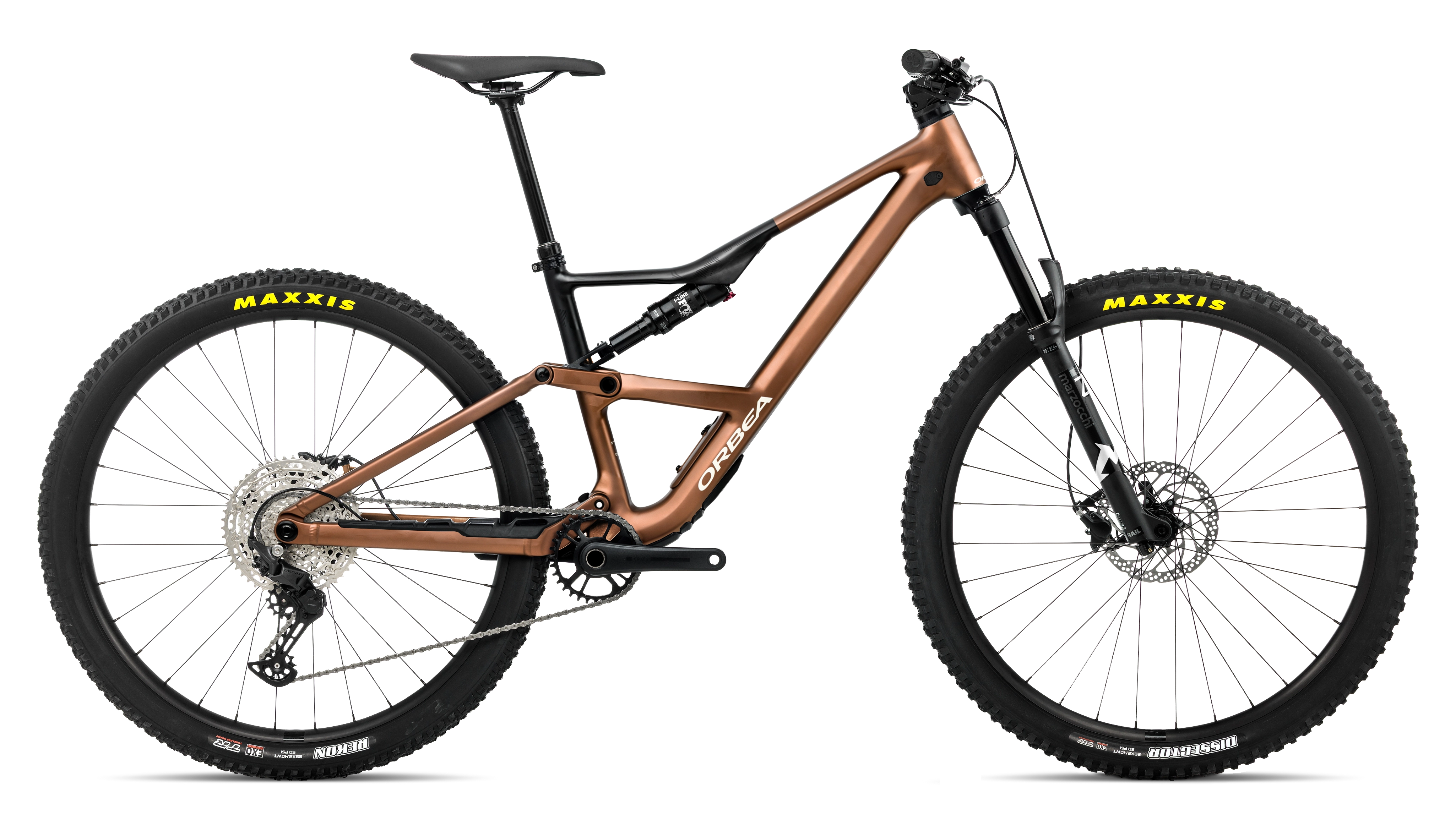 Occam SL H30 – Metallic Cinnamon (Matt) - Black (Gloss)