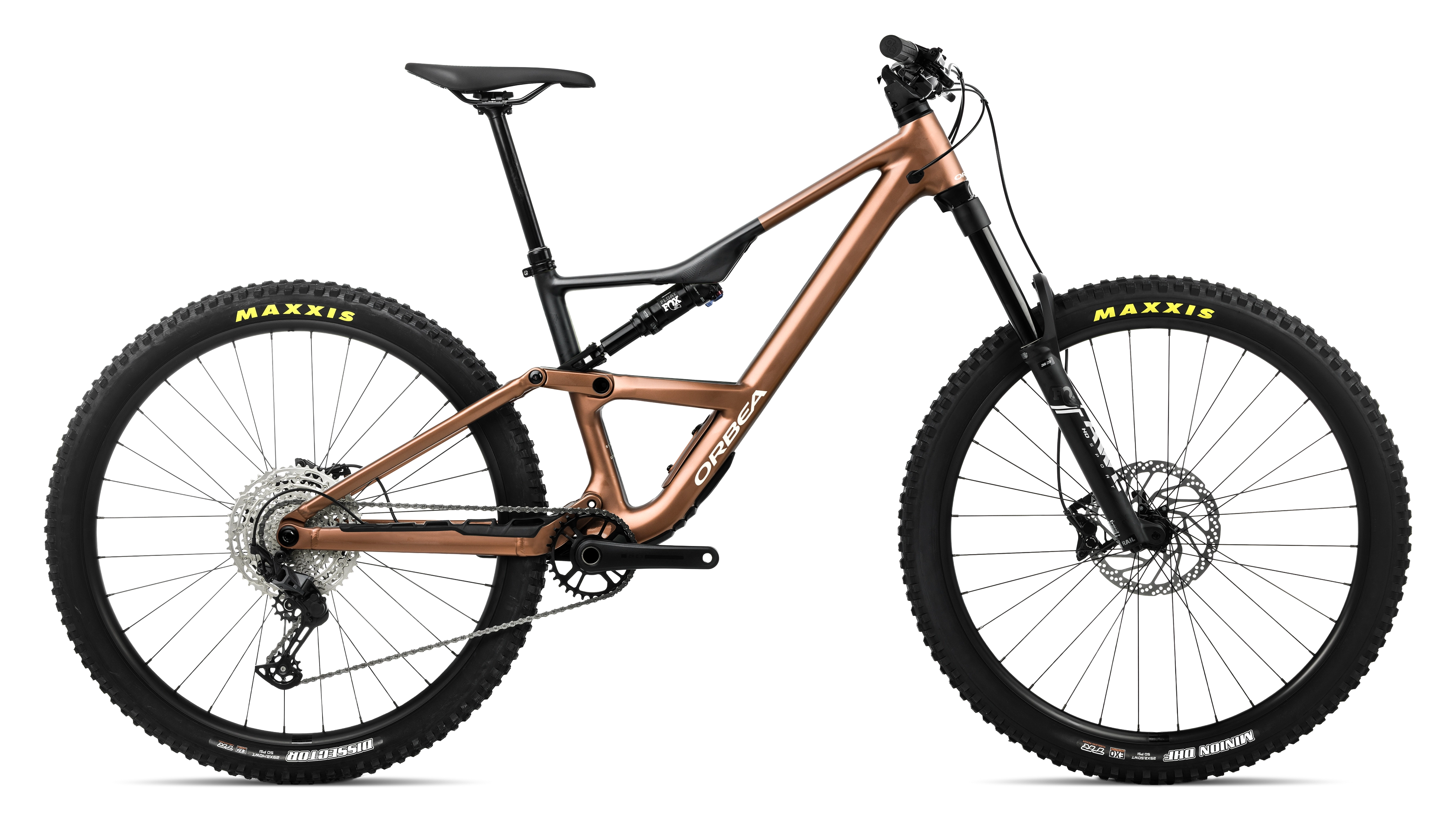 Occam LT H30 – Metallic Cinnamon (Matt) - Black (Gloss)