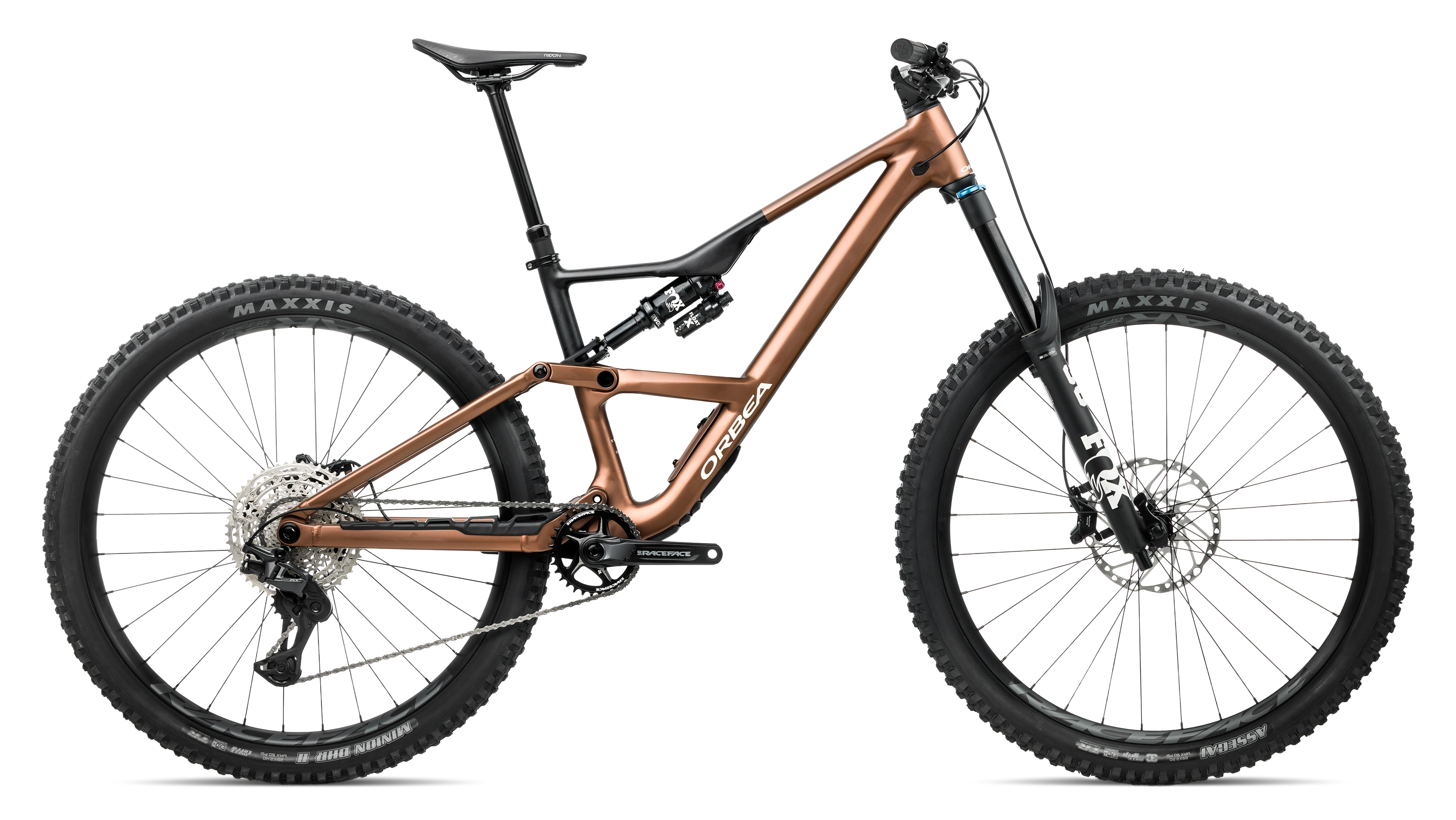 Occam LT H10 – Metallic Cinnamon (Matt) - Black (Gloss)