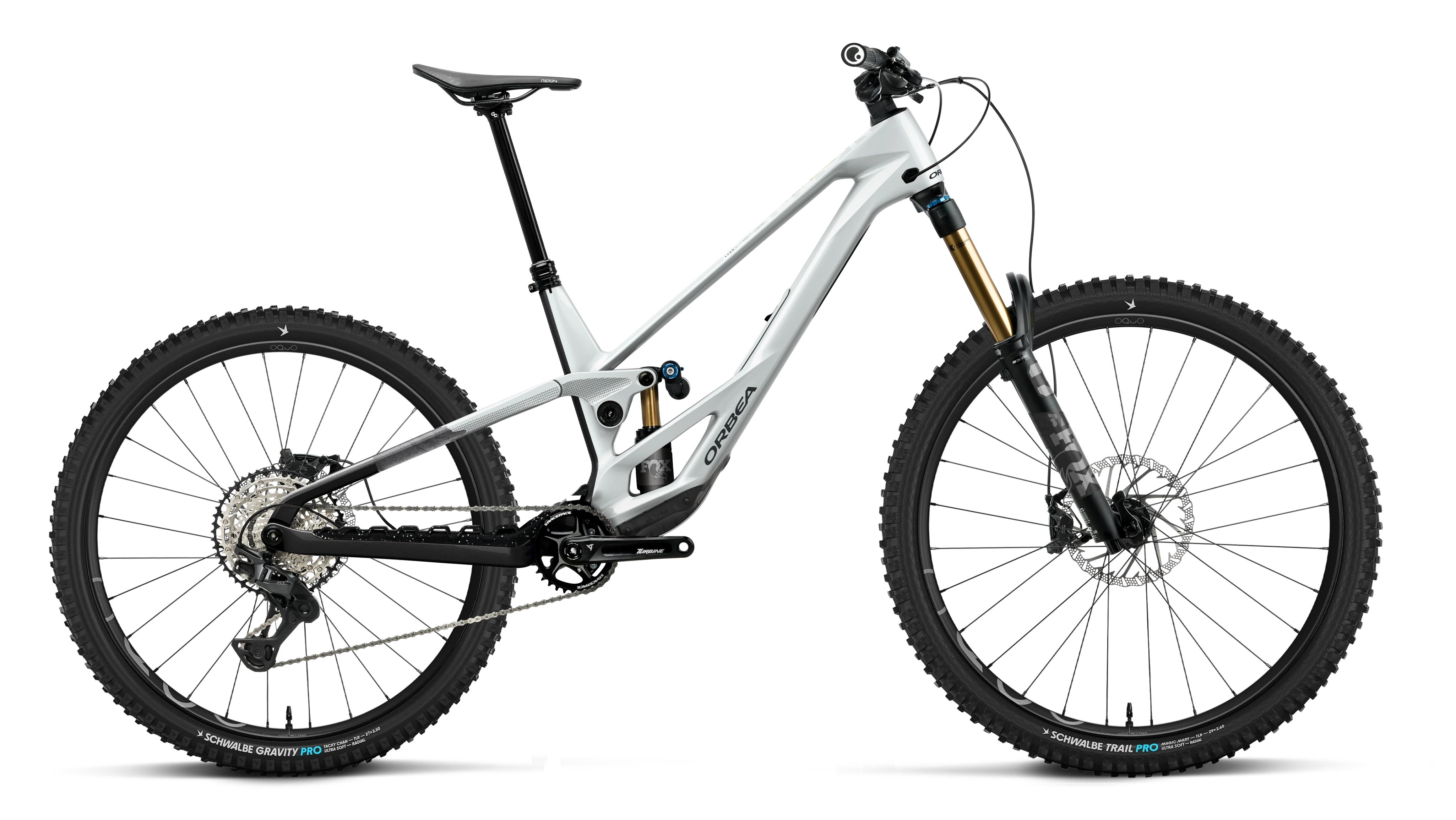 Rallon E-TEAM – White Chich - Diamond Black (Gloss)