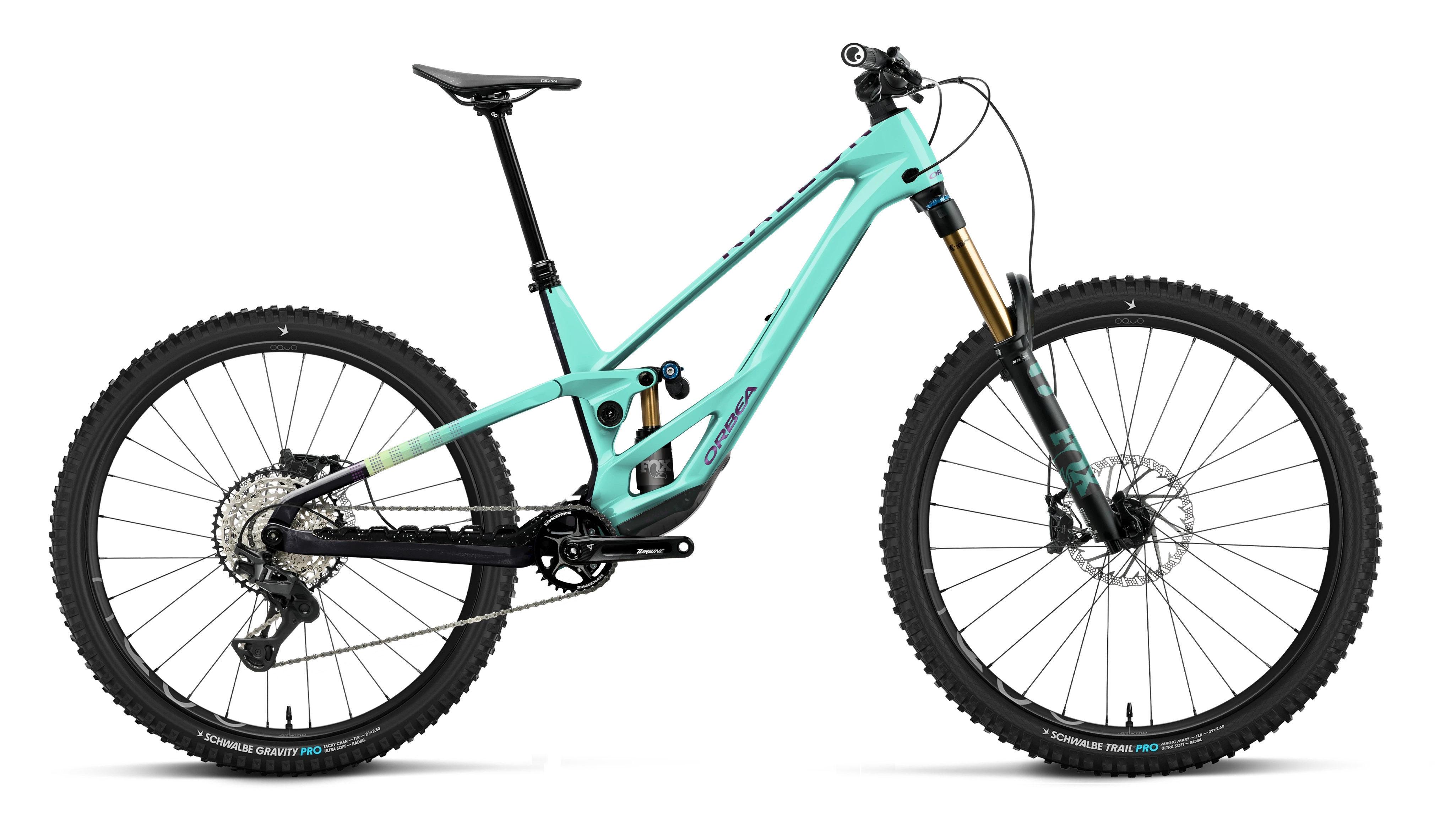 Rallon E-TEAM – Aloha Green - Fantasy Purple Carbon View (Gloss)