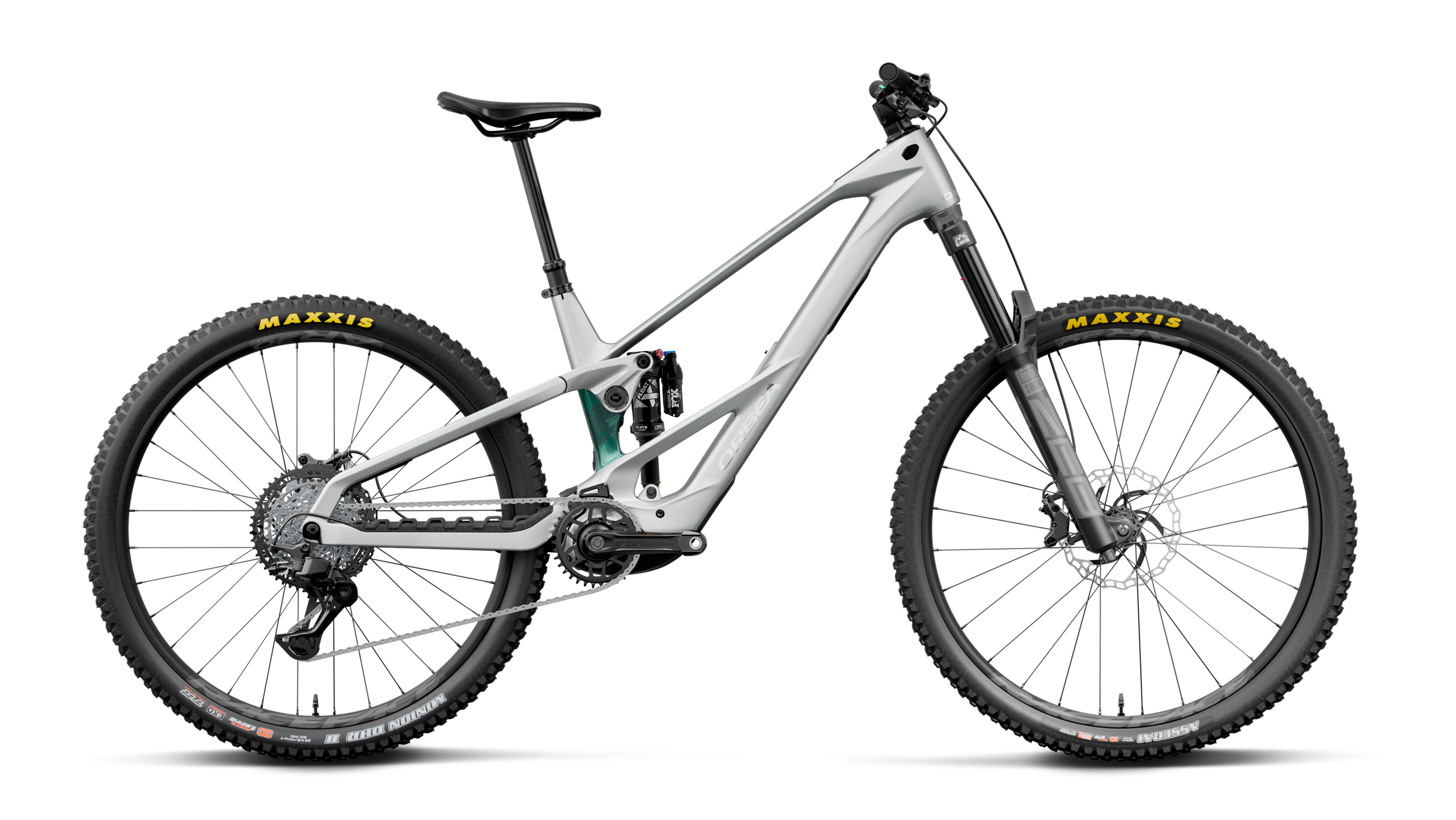 Wild LT M20 – Smooth Silver (Matt) - Escape Green C. View (Gloss)