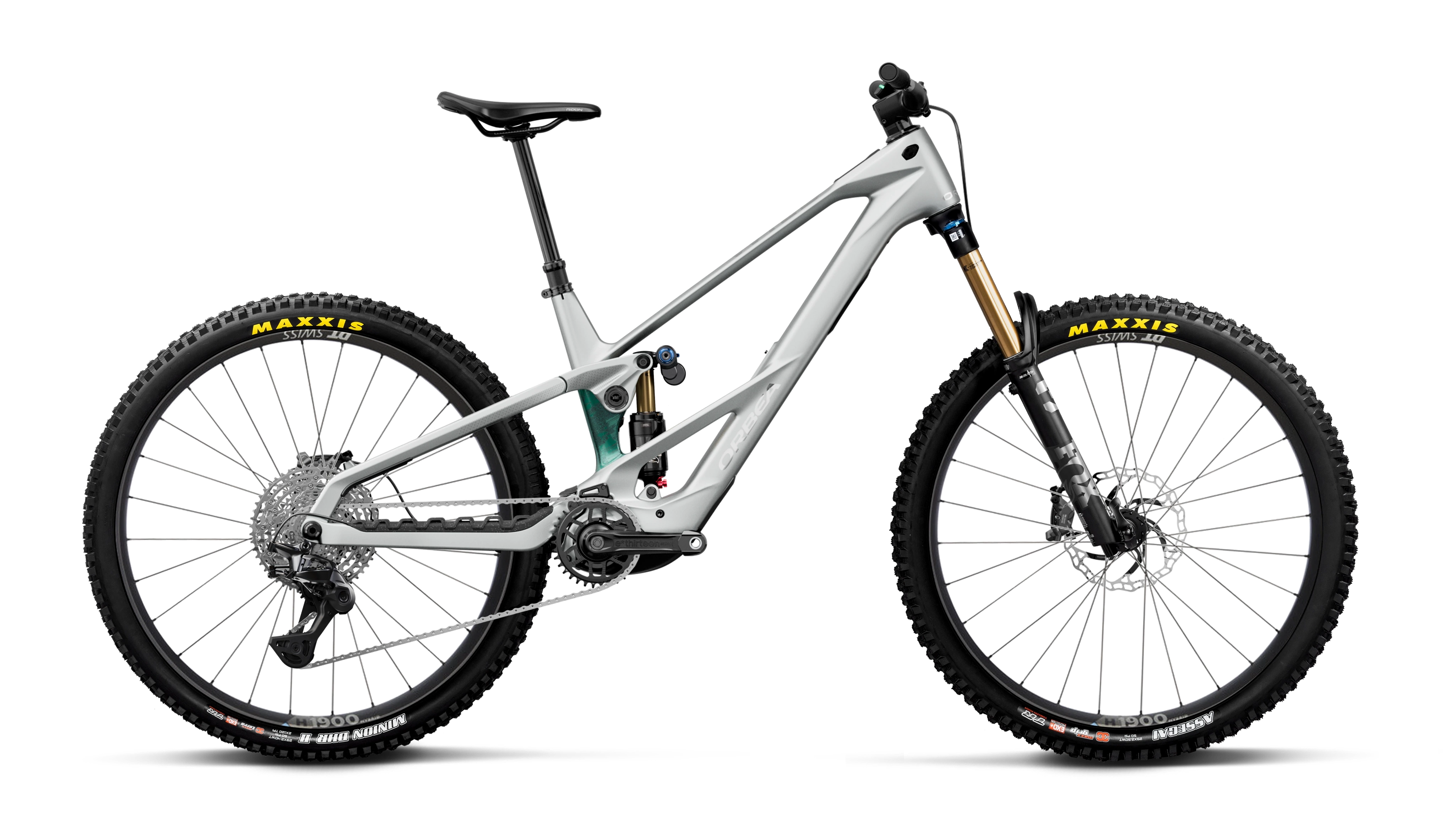 Wild LT M10 – Smooth Silver (Matt) - Escape Green C. View (Gloss)