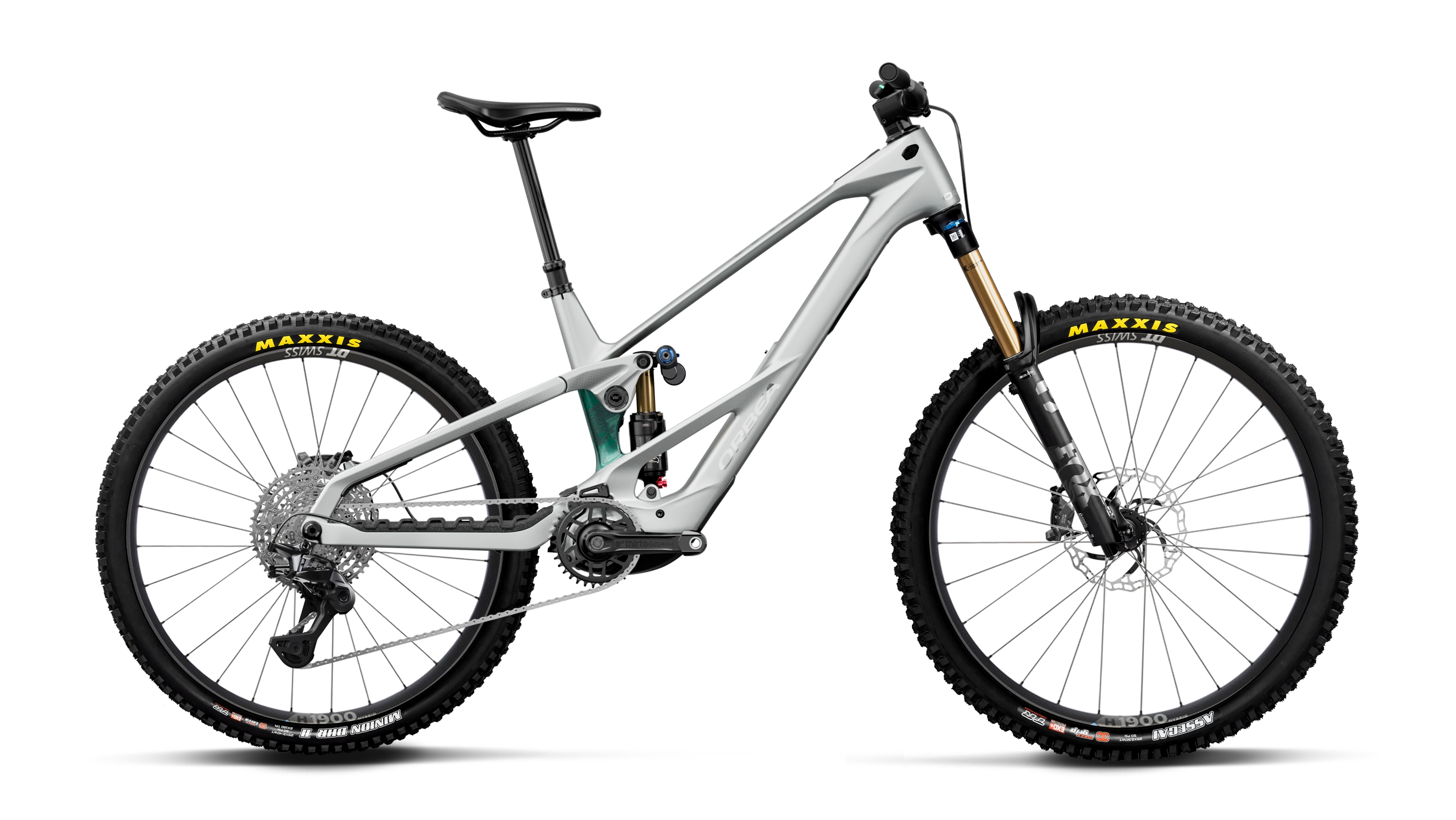 Wild LT M10 Mullet – Smooth Silver (Matt) - Escape Green C. View (Gloss)