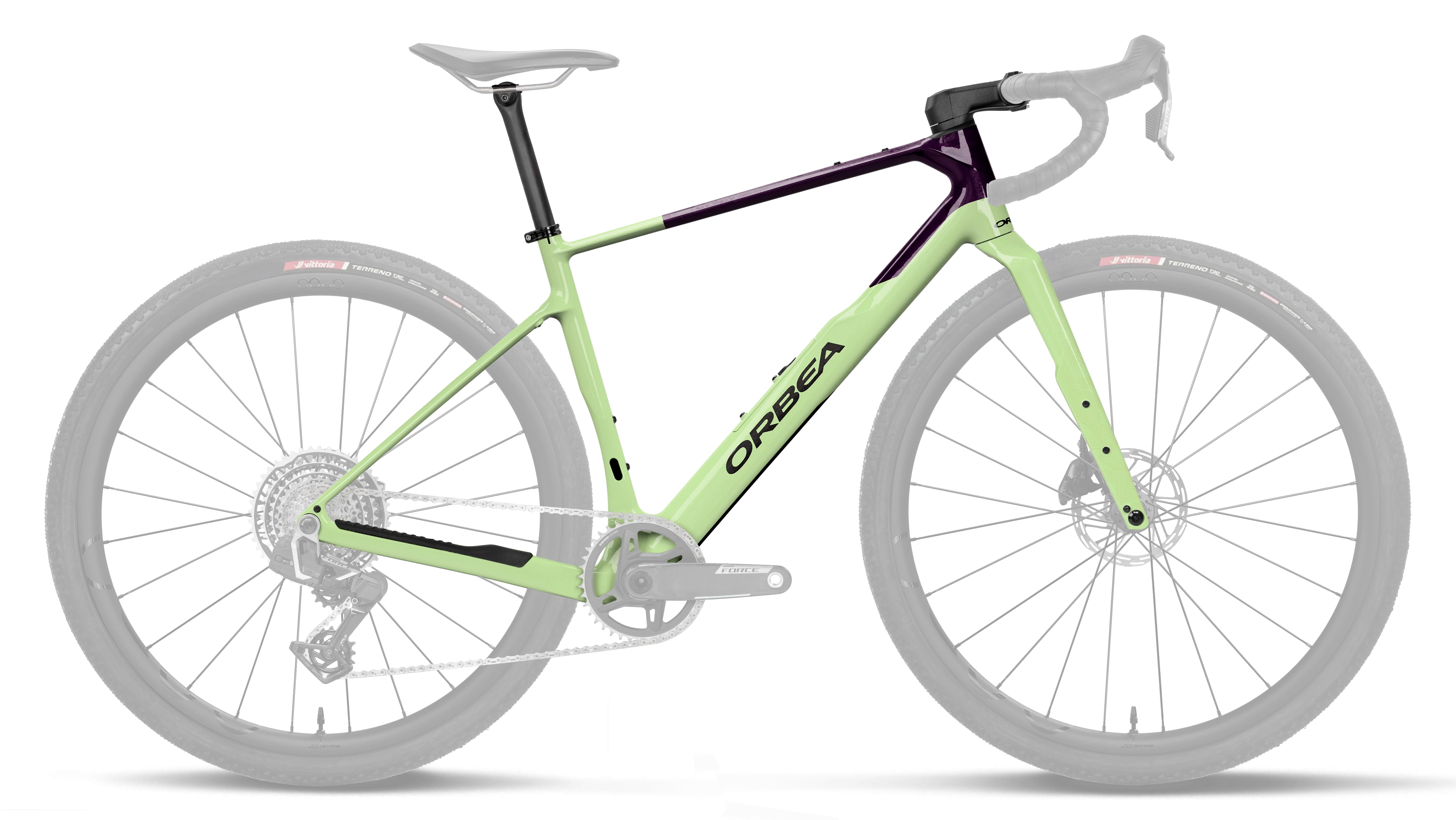 Terra OMR Frameset – Acid Gum - Fantasy Purple Carbon View (Gloss)