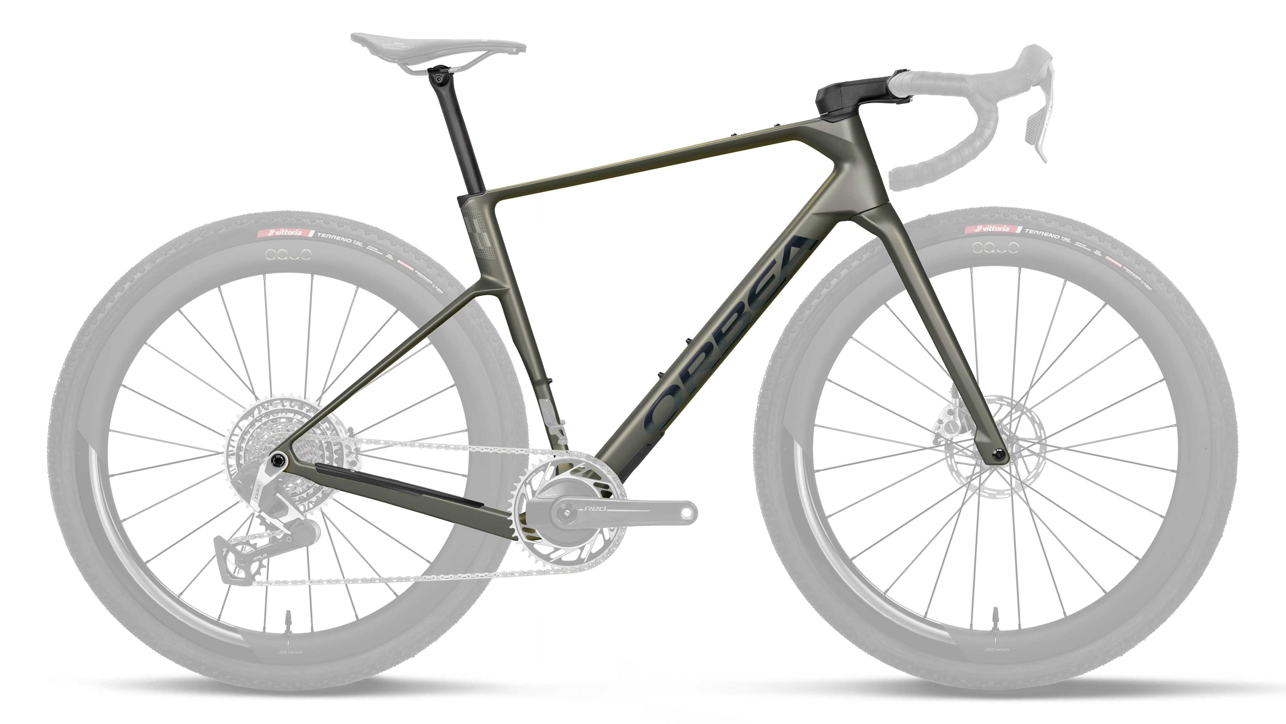 Terra Race OMX Frameset – Spaceship Green (Matt)